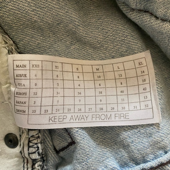 ONE Teaspoon Distressed Jeans Size 25 - Picture 16 of 16